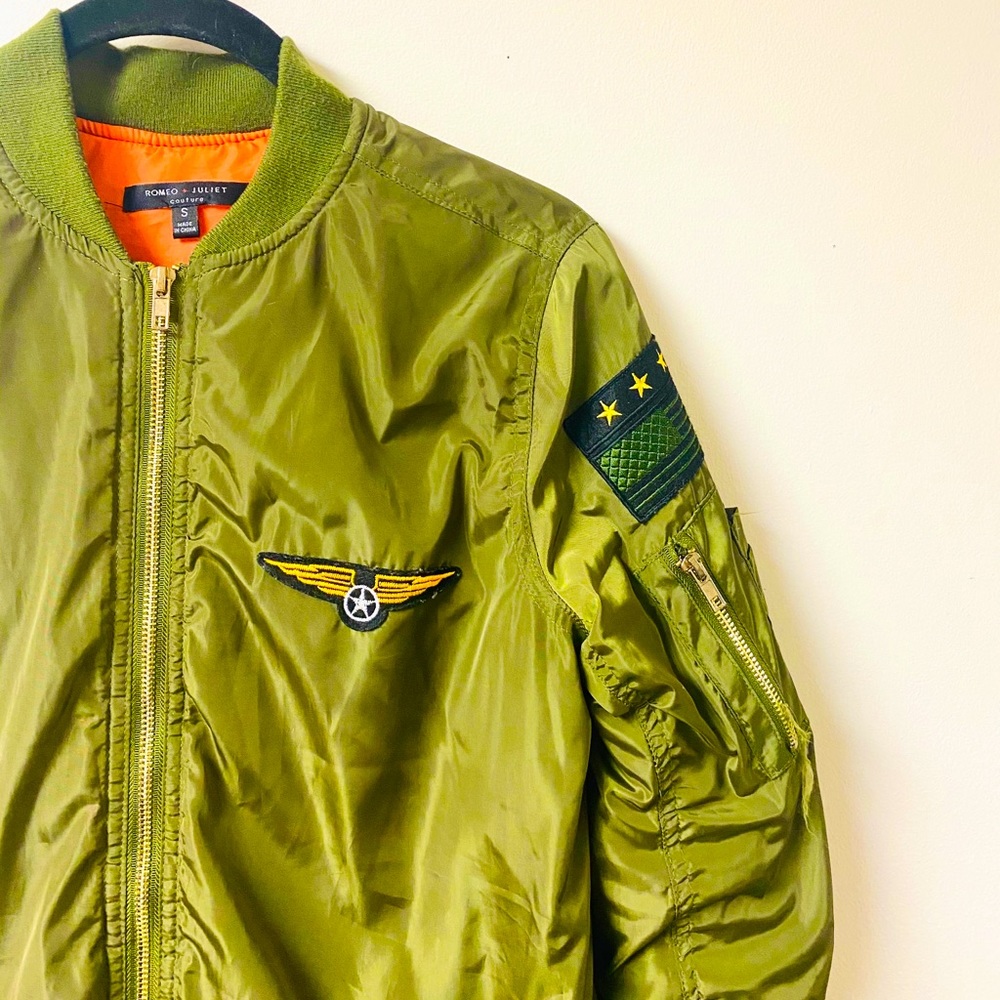 Romeo and Juliet Couture Bomber Jacket